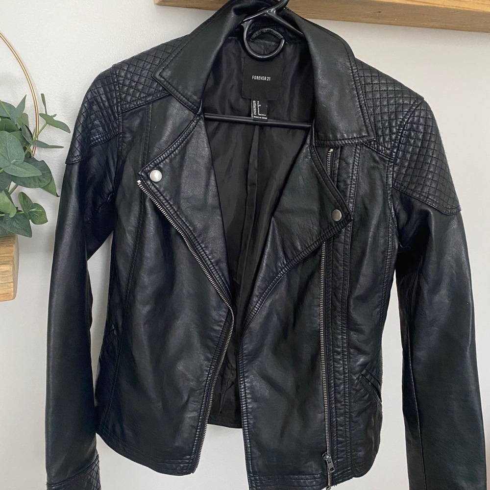 Leather jacket